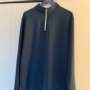 Men's Navy Quarter-Zip Pullover